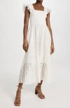 FIGUE MADI DRESS IN WHITE