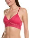 Dkny Modern Lace Longline Bralette In Pink