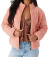O'neill Novah Quilted Corduroy Jacket In Multi