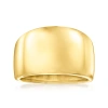 Ross-simons Italian 18kt Yellow Gold Dome Ring In Gold