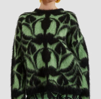 La Doublej Camden Jumper In Green & Black