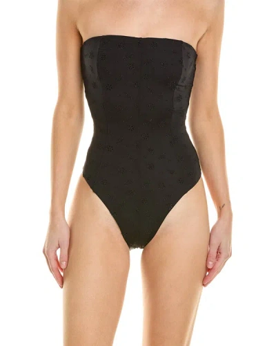 Weworewhat Corset One Piece In Black