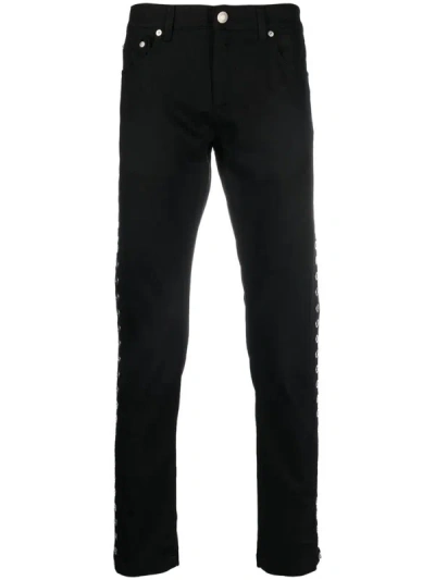 Alexander Mcqueen Denim Cotton Jeans In Black