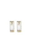 Alíta Alita Earrings Pair Mono Baguette Am.v Accessories In Grey