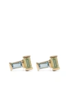 Alíta Alita Earrings Pair Tu Y Yo Baguette Pr+aq Accessories In Grey