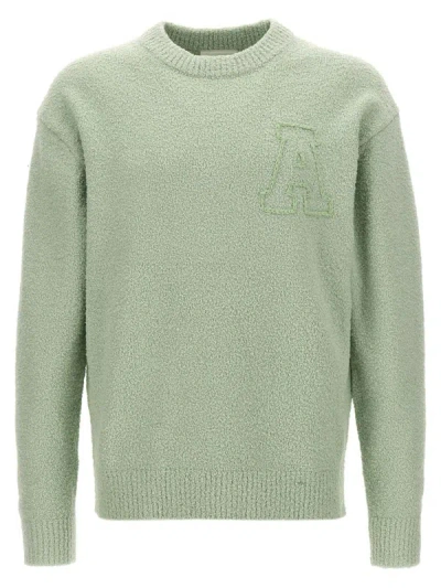 Axel Arigato Radar Sweater In Green