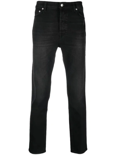 Department 5 Super Slim Denim Jeans In Black