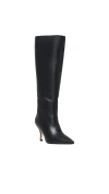 LOEFFLER RANDALL WHITNEY TALL LEATHER BOOTS IN BLACK