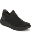 Bzees Twilight Crystal Embellished Knit Sneaker In Black