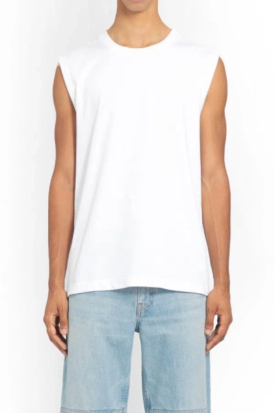 Helmut Lang T-shirts In White