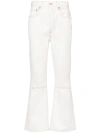 Jacquemus Le De-nimes Court Jeans In White