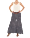 Oh My Gauze Aloha Pant In Washed Black In Gray