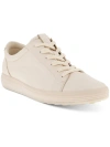 ECCO SOFT 7 WOMENS LEATHER LACE UP CASUAL AND FASHION SNEAKERS