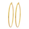 Liv Oliver 18k Gold Large Hoop Earrings In Gold