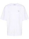 Société Anonyme Patch-detail Organic Cotton T-shirt In White