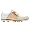 G/FORE WOMEN'S QUILTED GALLIVANTER GOLF SHOES IN ROSE GOLD