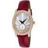 ADEE KAYE WOMEN'S FLUSHY WHITE DIAL WATCH