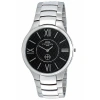 ONISS MEN'S SLIM BLACK DIAL WATCH