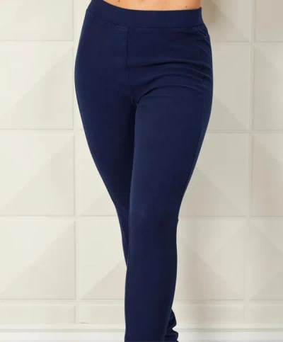 FRENCH KYSS HIGH WAISTED JEGGING IN INK