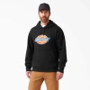 Dickies Sweatshirt Icon Logo Hoodie In Black
