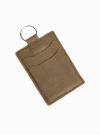 ABLE NAOMI KEY RING CARD CASE IN PALE BLUSH