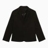 Givenchy Black Jacket For Boy With Logo In Black