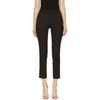 Dolce & Gabbana Dolce And Gabbana Black Slim Cropped Trousers