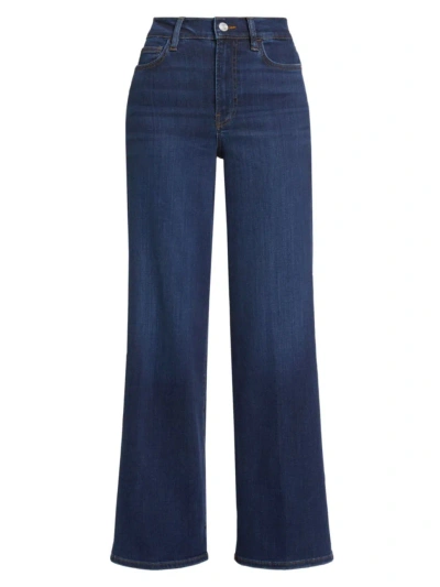 Frame Le Slim Palazzo Wide-leg Jeans In Majesty