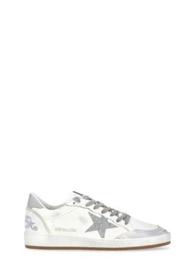 Golden Goose Ball-star Trainers In White