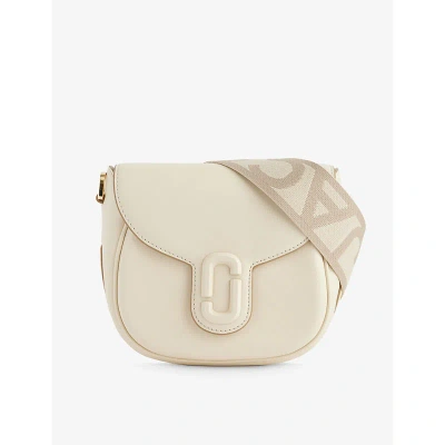 Marc Jacobs The Small Saddle Bag In Cloud White