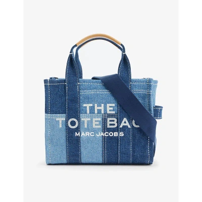 Marc Jacobs The Denim Small Tote Bag In 422