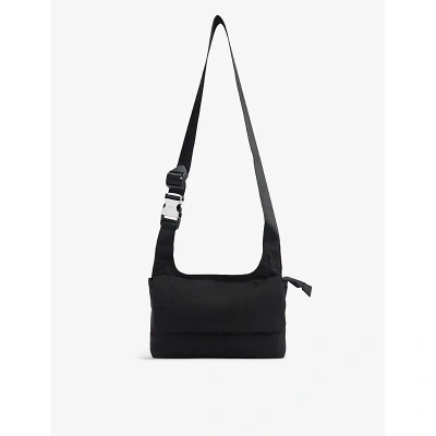 Arcs Little Hey Recycled-shell Messenger Bag In Black