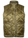 FAY FAY GREEN POLYAMIDE QUILTED VEST