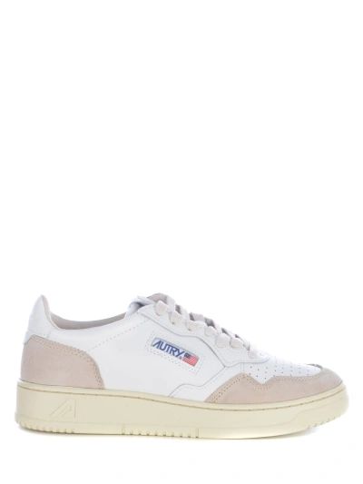 Autry Medalist Low Trainer In White