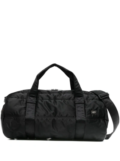 Porter-yoshida & Co Tanker 2-way Duffle Bag In Black