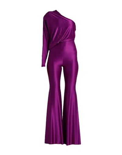 Alexandre Vauthier Jumpsuit In Purple