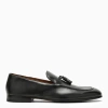 Doucal's Mens Max Flexi Leather Loafers Navy In Black