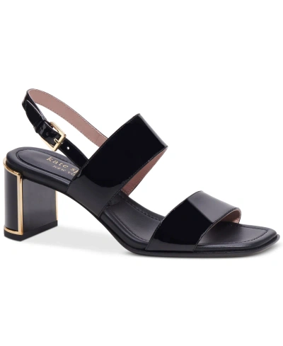 Kate Spade Merrit Ankle Strap Sandal In Black