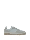 THOM BROWNE LETTERMAN TRAINER W/ CABLE KNIT SOLE IN