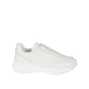 Alexander Mcqueen Leather Sprint Runner Sneakers In White