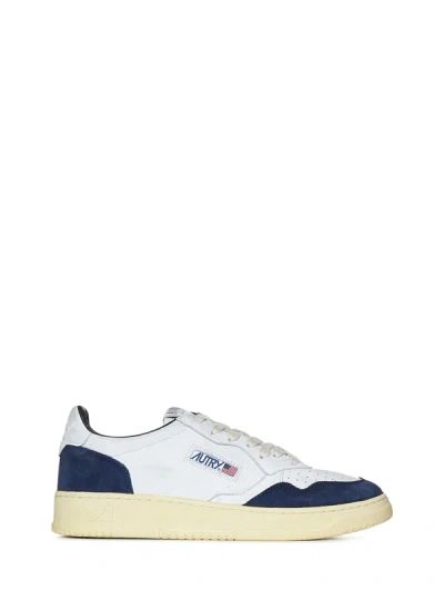 Autry Medalist Sneakers In Bianco