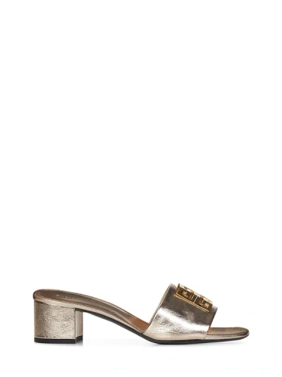 Givenchy Sandali 4g Heel  In Oro