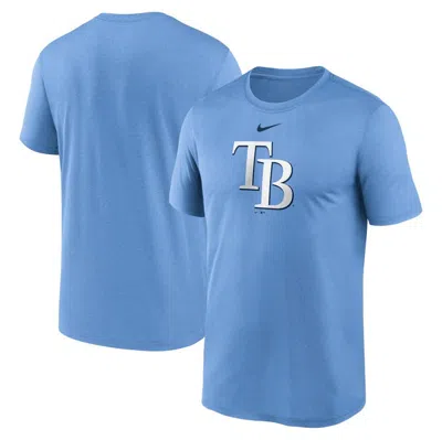 Nike Light Blue Tampa Bay Rays Legend Fuse Large Logo Performance T-shirt