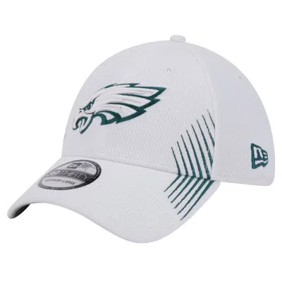 New Era White Philadelphia Eagles Active 39thirty Flex Hat