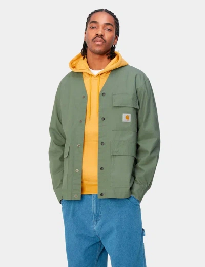 Carhartt Elroy Shirt Jac In Green