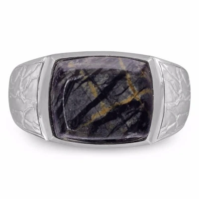 Gucci Grey Picture Jasper Stone Ring
