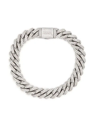 Darkai Mini Prong Pave Bracelet Accessories In White