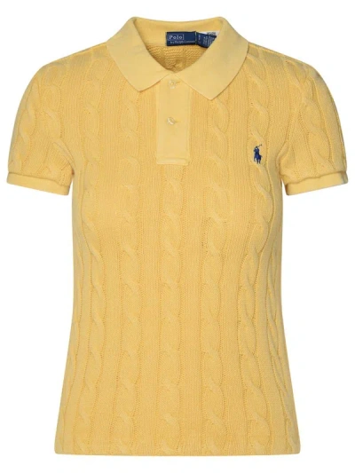 Polo Ralph Lauren Yellow Cotton Polo Shirt