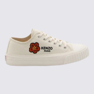 Kenzo Off-white  Paris Foxy Canvas Sneakers