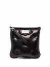 Maison Margiela Glam Slam Mini Flat Pocket Shoulder Bag In Black